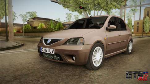 Renault Logan для GTA San Andreas вид спереди