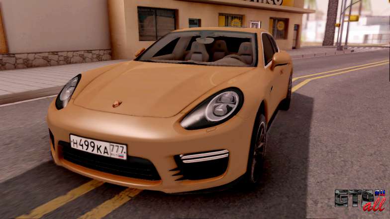 Porsche Panamera GTS 2012 для GTA San Andreas вид спереди