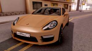 Porsche Panamera GTS 2012 для GTA San Andreas вид спереди