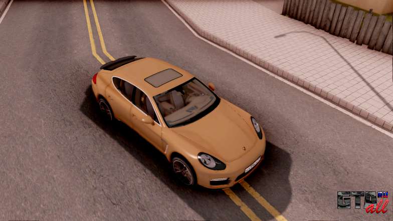 Porsche Panamera GTS 2012 для GTA San Andreas сверху