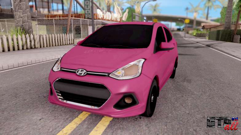 Hyundai i10 для GTA San Andreas вид спереди