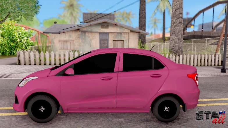 Hyundai i10 для GTA San Andreas вид сбоку