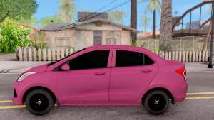 Hyundai i10 для GTA San Andreas вид сбоку