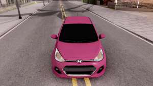 Hyundai i10 для GTA San Andreas фронтальный вид