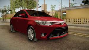 Toyota Yaris 2016 для GTA San Andreas общий вид