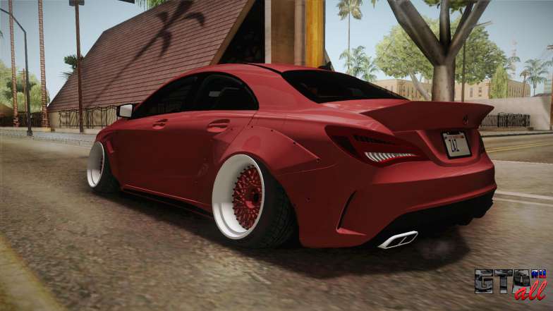 Mercedes-Benz CLA 45 AMG WideBody 2014 для GTA San Andreas задние фары