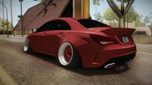 Mercedes-Benz CLA 45 AMG WideBody 2014 для GTA San Andreas задние фары