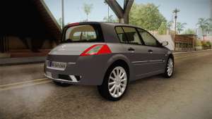 Renault Megane RS для GTA San Andreas задняя часть