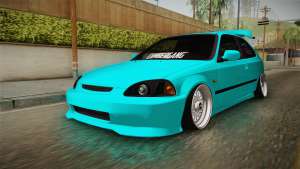 Honda Civic Hatchback для GTA San Andreas общий вид