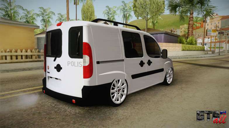 Fiat Doblo 2008 для GTA San Andreas задние двери