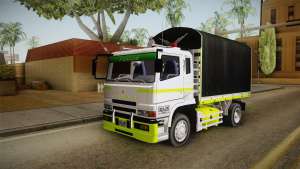 Mitsubishi Fuso для GTA San Andeas вид спереди