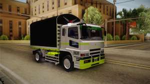 Mitsubishi Fuso для GTA San Andreas вид справа