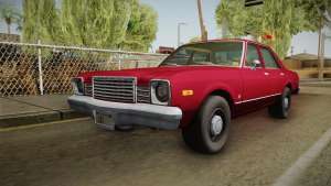 Dodge Aspen 1979 для GTA San Andreas вид спереди