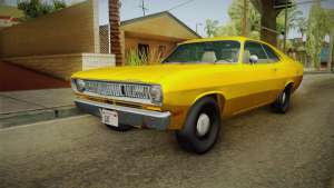 Plymouth Duster 1972 для GTA San Andreas вид спереди