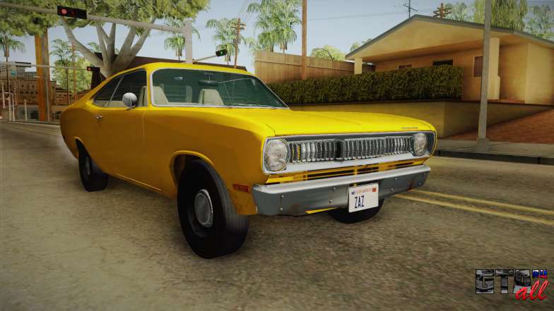 Plymouth Duster 1972 для GTA San Andreas общий вид