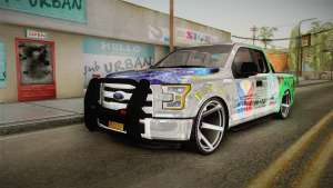 Ford F-350 Livery Philippinesдля GTA San Andreas экстерьер