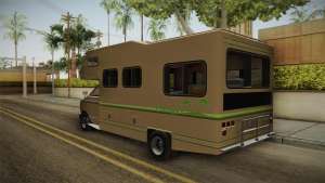 GTA 5 Brute Camper для GTA San Andreas задняя часть