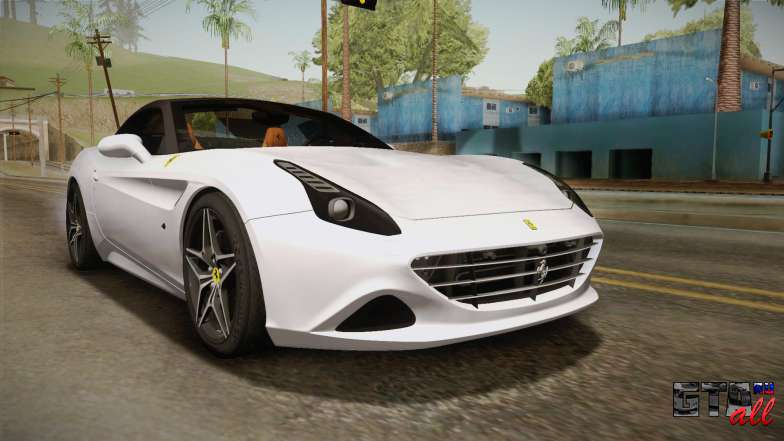 Ferrari California T для GTA San Andreas вид спереди