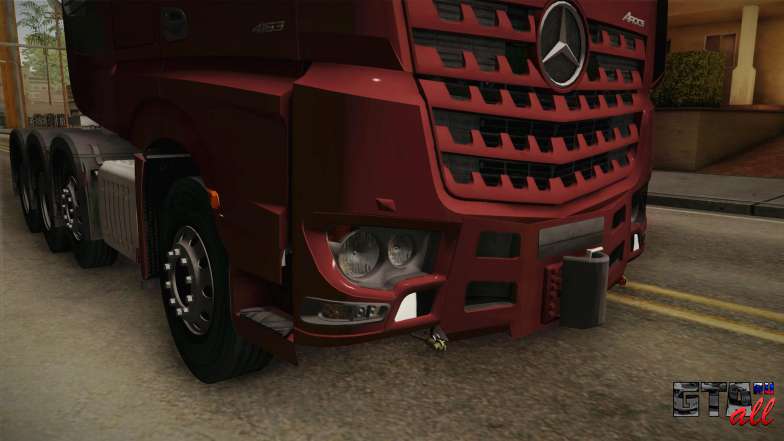 Mercedes-Benz Arocs SLT 4163 8x4 Euro 6 v1 для GTA San Andreas корпус