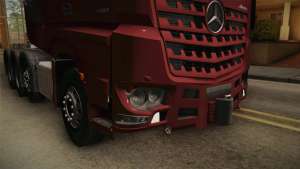 Mercedes-Benz Arocs SLT 4163 8x4 Euro 6 v1 для GTA San Andreas корпус