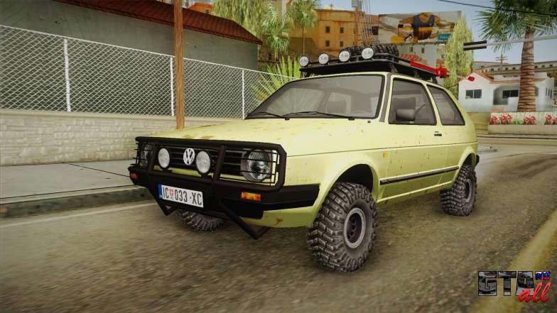 Volkswagen Golf Mk2 Country для GTA San Andreas экстерьер