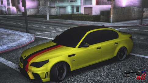 BMW M5 E60 для GTA San Andreas дизайн экстерьера