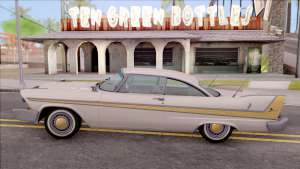 Plymouth Fury 1958 IVF для GTA San Andreas вид сбоку