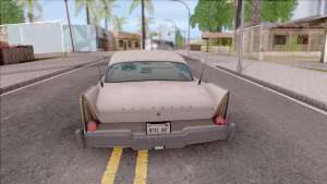 Plymouth Fury 1958 IVF для GTA San Andreas вид сзади