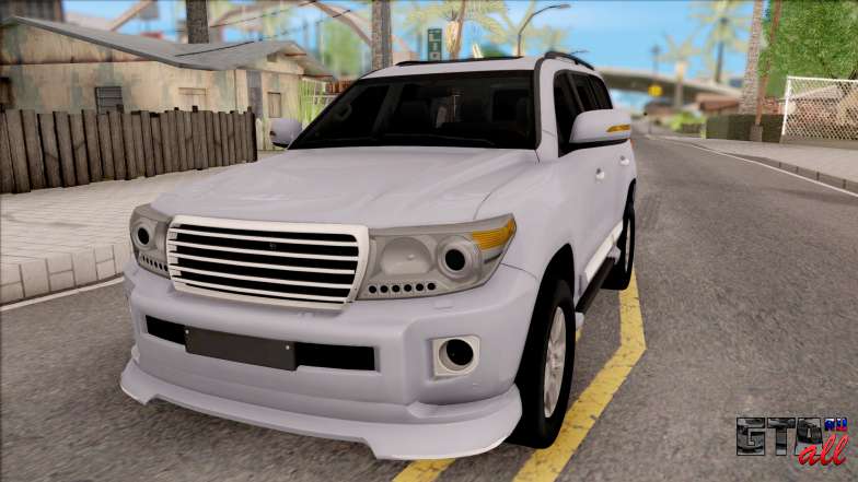 Toyota Land Cruiser 200 Sport для GTA San Andreas вид спереди