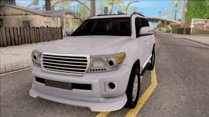 Toyota Land Cruiser 200 Sport для GTA San Andreas вид спереди