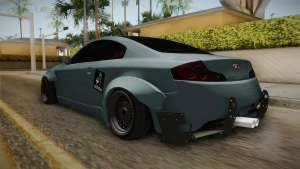 Infiniti G35 Rocket Bunny для GTA San Andreas задняя часть