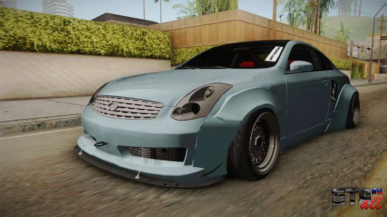 Infiniti G35 Rocket Bunny для GTA San Andreas дизайн экстерьера