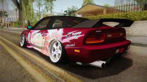 Nissan 240SX Ousawa Miu Itasha для GTA San Andreas спойлер