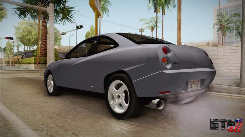 Fiat Coupe для GTA San Andreas задняя часть