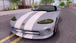 Dodge Viper RT/10 для GTA San Andreas вид спереди