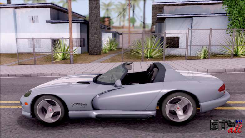 Dodge Viper RT/10 для GTA San Andreas вид сбоку