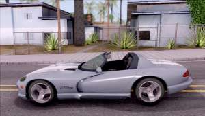 Dodge Viper RT/10 для GTA San Andreas вид сбоку