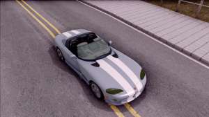 Dodge Viper RT/10 для GTA San Andreas вид сверху