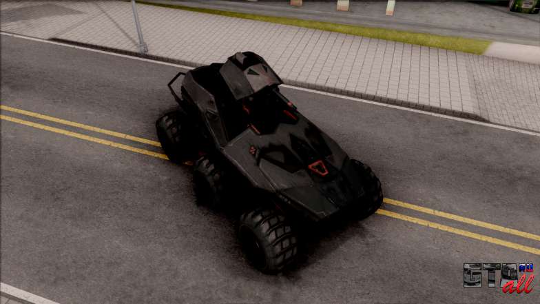 Goliath UGV для GTA San Andreas вид сверху