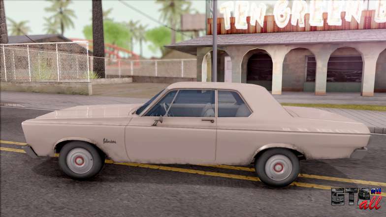 Plymouth Belvedere 1965 для GTA San Andreas вид сбоку