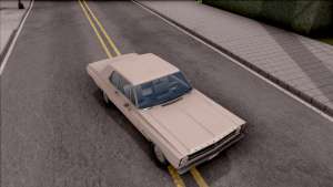 Plymouth Belvedere 1965 для GTA San Andreas вид сверху