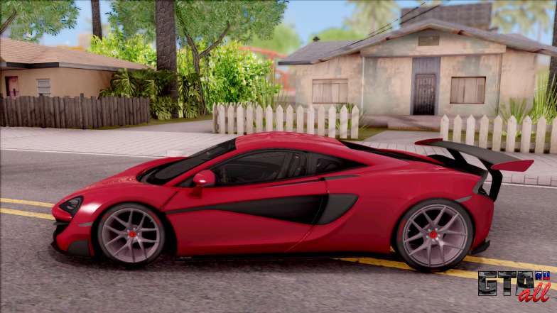 McLaren Vorsteiner 570-VX для GTA San Andreas вид сбоку