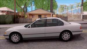 BMW 750i E38 1996 для GTA San Andreas вид сбоку