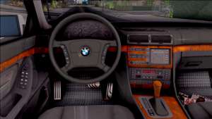 BMW 750i E38 1996 для GTA San Andreas салон