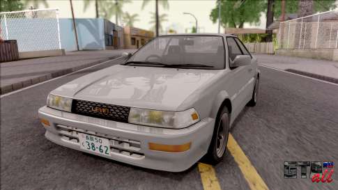 Toyota Corolla Levin GT-APEX для GTA San Andreas вид спереди