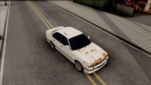 BMW 5-er E34 для GTA San Andreas вид сверху