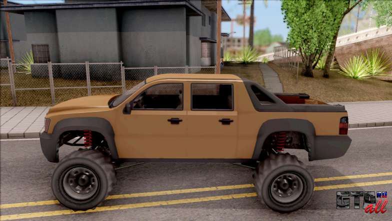 Declasse Granger 4x4 для GTA San Andreas вид сбоку