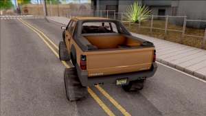 Declasse Granger 4x4 для GTA San Andreas вид сзади