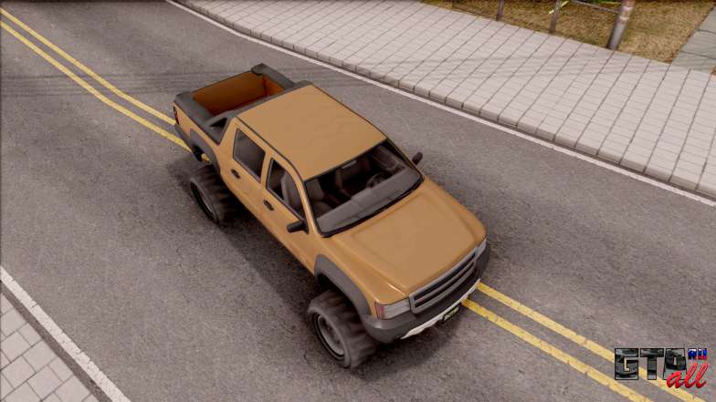 Declasse Granger 4x4 для GTA San Andreas вид сверху