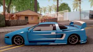 BlueRay's Infernus V9+V10 для GTA San Andreas вид сбоку